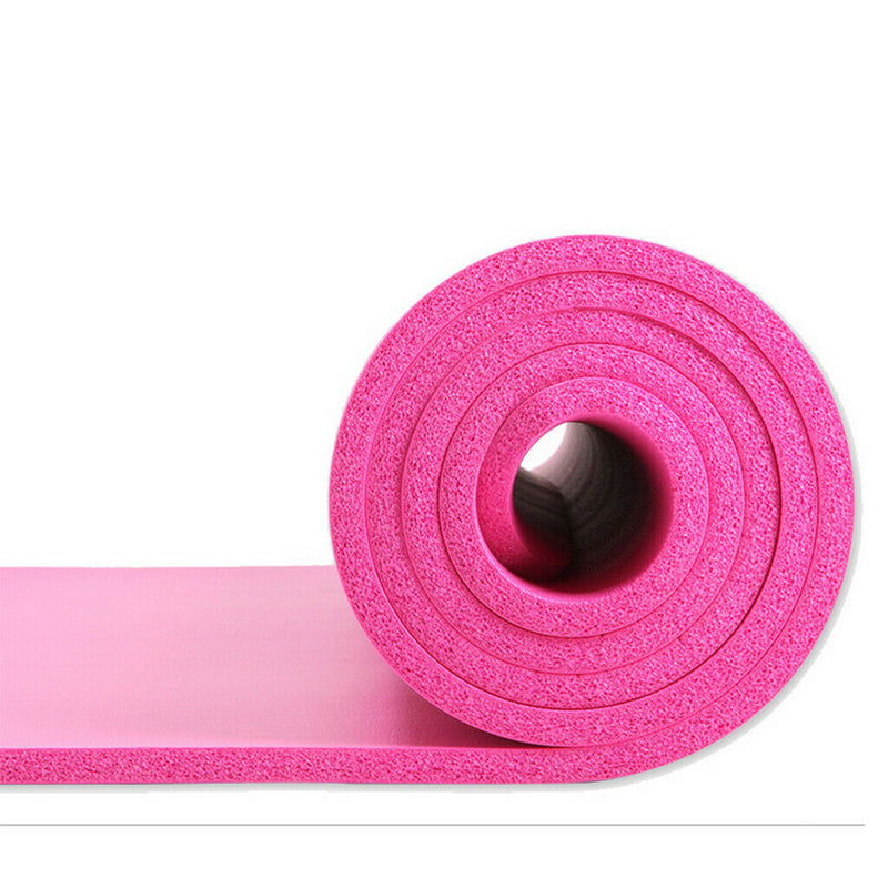 Yoga Mat Dancing Women Men Fitness Exercising Gymnastic Workout Pad Pink