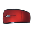 1200 dpi Wireless Mouse Gaming Mouse LED Foldable 3 button 2,4GHZ Red + Bla V7X1