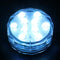 10 LED Lights RGB Submersible Waterproof Wedding Party Light Vase Base Flor L7R4