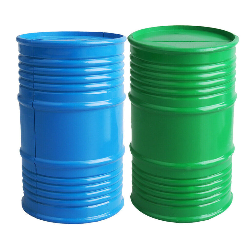1/10 Scale RC Oil Gass Drum Simulation Climbing Car RC Car Accessories Blue