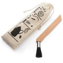 1X(Coffee Grinder Powder Cleaning Brush Coffee Machine Brush Wood Handle Pi