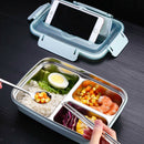 Stainless Steel Lunch Boxes Bento Box With spoon and chopsticks