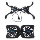 Portable Collapsible Heat Dissipation Laptop Radiator Notebook USB Fan CoolY Nw