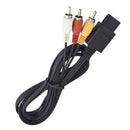 6FT AV TV RCA Video Cord Cable For Game cube/SNES GameCube/Nintendo N64 64 1.8m