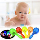 Plastic Kids Luminous Percussion Sand Hammer Noise Maker Toys Random Color