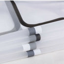 Waterproof Shower Curtain With 12 Hooks For Bathroom Toilet F6C2