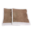 2PCS Baby Teeth Pads Pure Cotton Coffee Baby Infant Health Care Coffee
