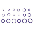 225pcs Rubber O-Ring Car Air Conditioning Gasket Compressor Sealing Ring