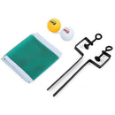Table Tennis Net Rack 2 Balls 1 Net Rack Net Rack Set Table Suit Tennis K3V8