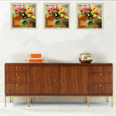 Flower arranging 5D DIY diamond Painting flowers Cross Stitch diamond embro W8N9