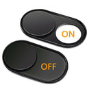 3 Pieces Webcam Cover Slider Stick for Laptop Phone Privacy Protection Black