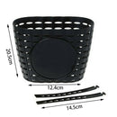 Solid Children Kids Bicycle Front Basket Cycling Hollowed Out Shopping Holder
