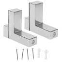 Solid Metal Adjustable Wood/Glass Frame Bracket F Fixture Wall-Mounted Brus