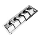 304 Stainless Steel Louver Boat Vent 5 Slots Vent 12.99x4.72x1.57'' Polished