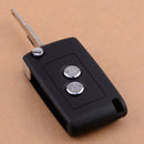 2 Button Folding Remote Key Flip FOB Shell Case  fit for Peugeot 106 205 206 306