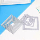 Circle Frame Metal Cutting Dies for DIY Scrapbooking Card Die Cuts (AB0045) A