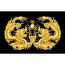 5D DIY Full Drill Diamond Painting 2 Dragons Cross Stitch Embroidery Mosaic