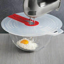 1Pcs Eggs Mixer Anti-Splash Guard Lid Bowl Anti-Splatter Cover Beat Cylinde