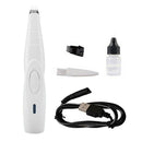 Grooming Clippers Low Nosie USB Rechargable Dog Grooming Kit  White