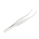 Curved Round Tip Stainless Steel Tweezers 12 cm / 4.7 inch Lab