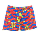 Baby Boys Swimming Trunks Cartoon Polyester Bathing Suit Children Swimwear LJ