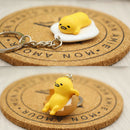 Funny Anime Keychain Keyring Bag Phone Wallet Key fob egg yolk