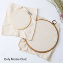 4pcs Needlework Fabric Knitting Monks Cloth Embroidery Cotton Blend Professional