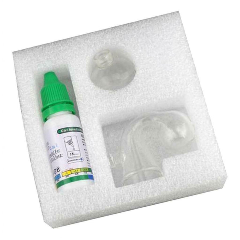 Co2 Indicator Solution Glass Drop Checker Replacement Solution for Aquarium 15ml