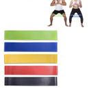 5pcs Resistance Bands Loop Exercise Band Pack For Home Fitness Yoga Stretching