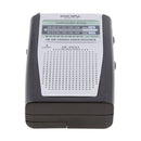 2x Pocket Battery Operated AM / FM Radio Receiver Built in Speaker With 3.5mm