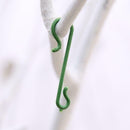 1set 10X S Shaped Hook Plastic Hanging Hooks Hangers Ornament For Christmas D5N4