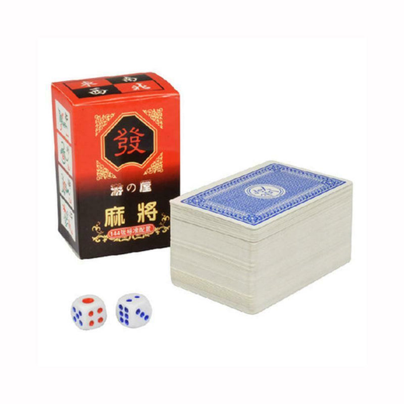 Mahjong Mah Jongg Playing Cards Kards Mahjong Solitaire Poker With Dice