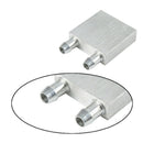 Aluminium Computer Water Cooling Heatsink Block Waterblock Liquid Cooler F JAJ