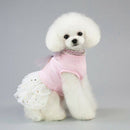 Pet Dress, Cute Rabbit Decor Dog Tutu Princess Dress Wedding Skirt Small Do G6D5