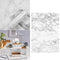 Set Of 2 Marble Contact Paper Waterproof Wall Paper For Bathroom Decor