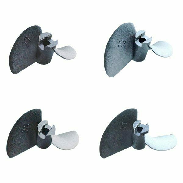 2 Blade Nylon Propeller Prop Set 27 30 32 35mm P40 For Electric Nitro RC Bo V9X1