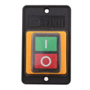 KAO-5M On Off Start Stop Water Proof Push Button Switch 10A 380V AC 75x52mm
