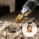 6pcs HSS Chamfer Drill Bit Hex Shank 90 Degree 6mm-19mm Countersink Chamfer