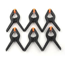 6Pcs Tools Hard Plastic Woodworking Grip 2inch Toggle Clamps Spring Clip Tool JR
