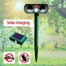 1x Solar Power Ultrasonic Pest Animal Repeller Garden Control Drive Yard A3O4