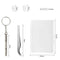 Eyeglass Repair Kit, Screw-in Improved Air Chamber Anti-Slip Silicone Nose Pads