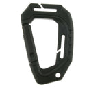 Heavy Duty Plastic Carabiner Clip Snap Hook Spring Loaded Carabina  Green