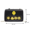 Chick Print Decor Bag Women Square Leather Shoulder Messenger Chain Bags