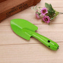 Mini Metal Garden Hand Shovel Flower Soil Planting Kids Spade Tool(Green)
