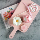 Wooden Chopping Board Bed Breakfast Serving Tray Pizza Cake Bread Plate Pink