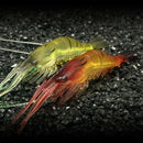 95Mm/6G Luminous Shrimp Fishing Lure Soft Bait With Hook (Red Head) B7V2