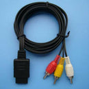 6FT AV TV RCA Video Cord Cable For Game cube/SNES GameCube/Nintendo N64 64 1.8m