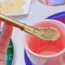Set of 3 Reutilisable Mate Stainless Steel Straw Filter