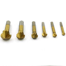 6pcs 3 Flute 90 Degree Hss Chamfer Cutter Bit Chamfering Countersink Drill Bits