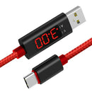Lcd Screen Voltage And Current Intelligent Display Data Cable Fast Charge C